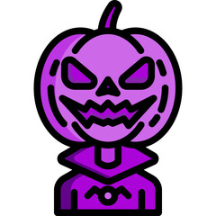 jack o lantern Two Tone icon
