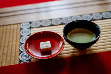 Traditional Japanese tea Matcha