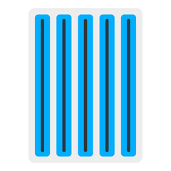 A trendy vector design of sports tool