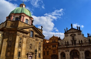Fototapeta premium St. Francis Of Assisi Church was built in Baroque style. It was built by the architects Gaudenzio Casanova and Domenico Canevalle.
