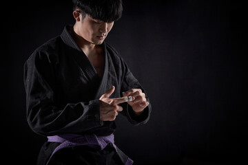 주짓수대결의 승리자