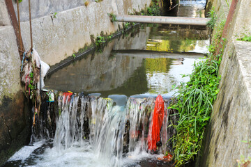waterfall in the park