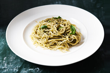 pasta with pesto