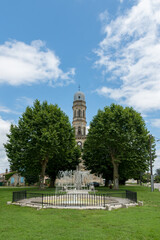 Eglise de Lamarque dans le Médoc (Gironde, France)