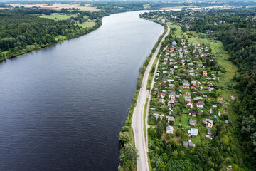 Daugava river next to Jaunjelgava, Latvia.