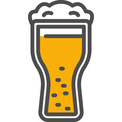 Beer one color icon