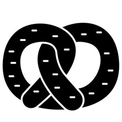 pretzel solid icon