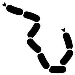 sausage solid icon