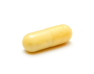 yellow pill tablet