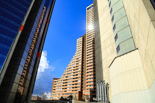 Bogot&aacute;, Centro, internacional, edificios, empresarial, Colombia