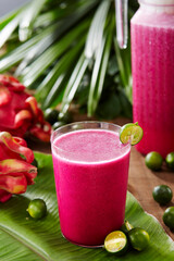 A delicious and refreshing summer drink, Fire Dragon Juice