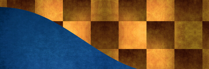 ネイビーとモザイク