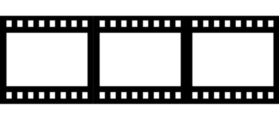 Video tape isolated on white background. Vintage cinematography vector illustration element