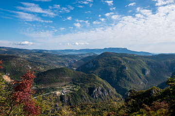Bjelasnica Mountain, Bosnia and Herzegovina in autumn.