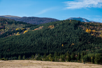 Bjelasnica Mountain, Bosnia and Herzegovina in autumn.