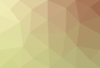 abstract ellow polygonal vector background