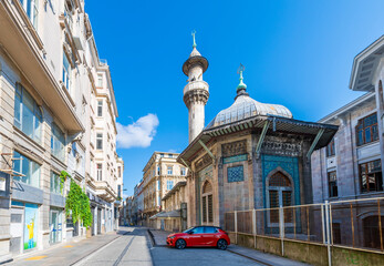 Sirkeci District street view in Istanbul.