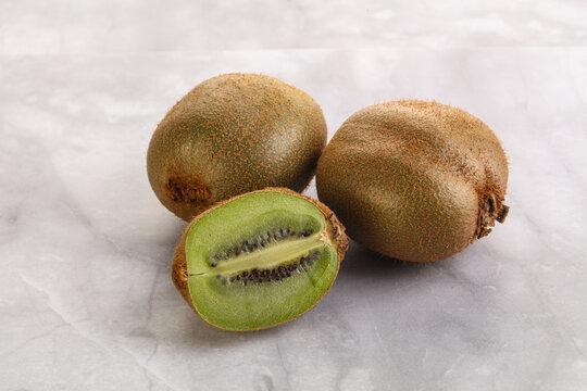 Sweet ripe and juicy kiwi fruit