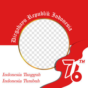 Indonesian Twibbon For Dirgahayu Republik Indonesia 17 Agustus 2021