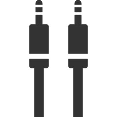 Audio Jack  Line Icon