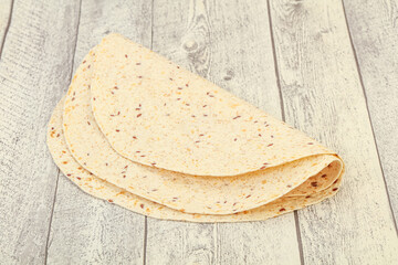 Mexican cuisine - Tortilla thick bread