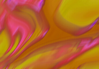 Fondo abstracto licuado de color rosa y verde mezclado.