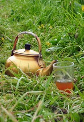 Un verre de th&eacute;