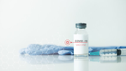 Vaccination. Coronavirus-19. Cure for the disease.