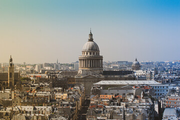 Fototapeta na wymiar Panorama Paryża. 