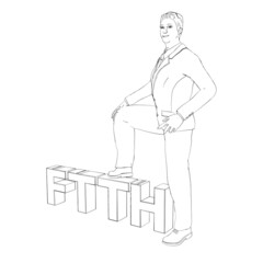 FTTH - Internetanbindung Glasfaser - Homeoffice Homeschooling Medienstreaming - P3