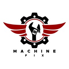 workshop logo brand design vector