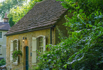 beautiful 16th / 17th century cottage property in the scenic Wiltshire UK Cotswold village of Castle Combe