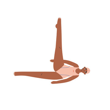 Naked Girls Synchronized Yoga