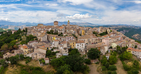 town of Oratino, Molise region, southern Italy