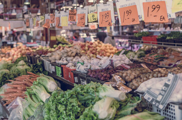 Grocery store in Granville public market