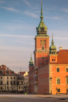 Poland, Masovia, Warsaw, Royal castle in old town square