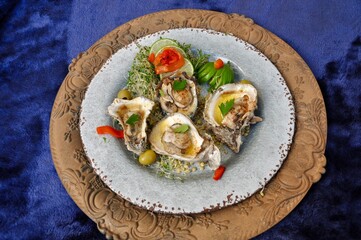 oyster plate