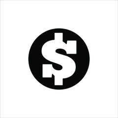 US Dollar sign. Element of money symbol icon. Premium quality graphic design icon. Baby Signs, outline symbols collection icon for websites, web design, mobile app on white background.