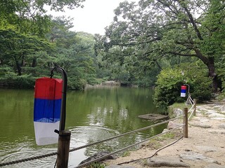 pond in South Korea