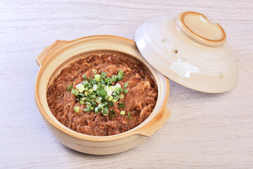 Ants climbing a tree - a classic Sichuan dish            