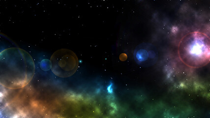 Fototapeta na wymiar Galaxy Nabula