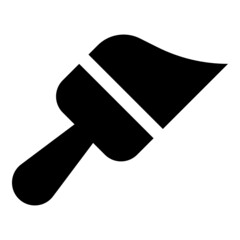 Paint brush icon on the white background.