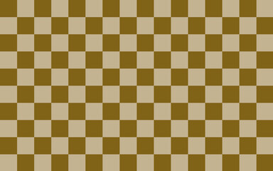 ブラウン系の市松模様の背景素材