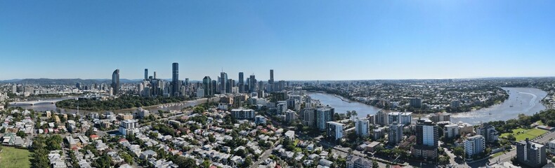 Brisbane river city