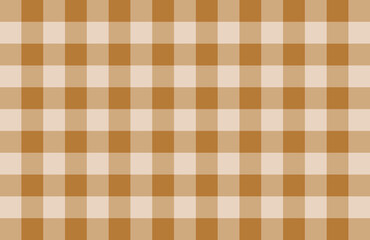 ブラウン系のチェック柄の背景素材