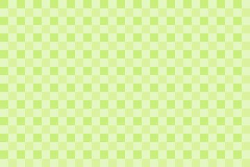 グリーンのチェック柄の背景素材
