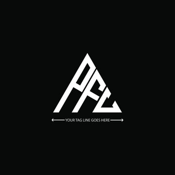 PFC letter logo creative design. PFC unique design
