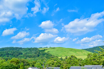 古都奈良、三笠山