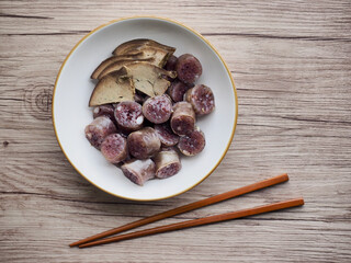 한국 전통음식 순대, 소시지 
