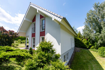 modernes Einfamilienhaus in Deutschland